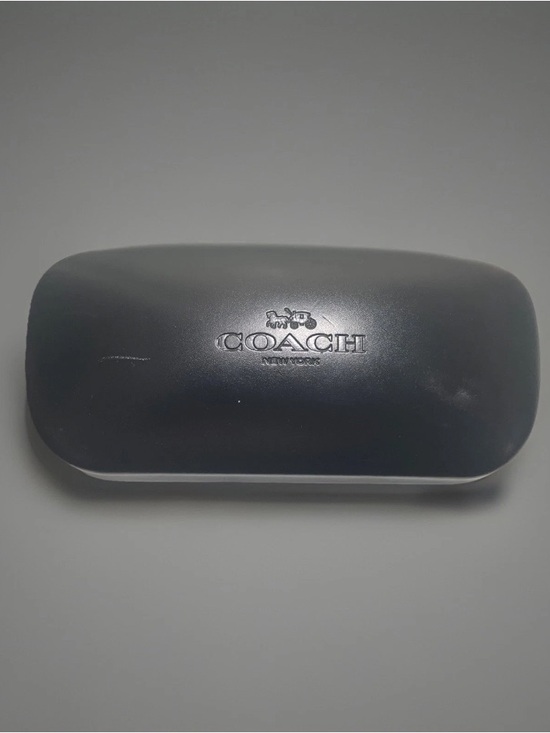 Coach Other - Coach Hard Shell Glasses Case DISCOUNTED HAS SCUFFS W/ Cloth And Packet